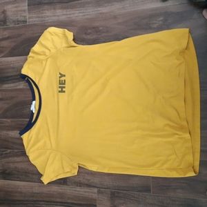 Yellow tshirt streetwear society